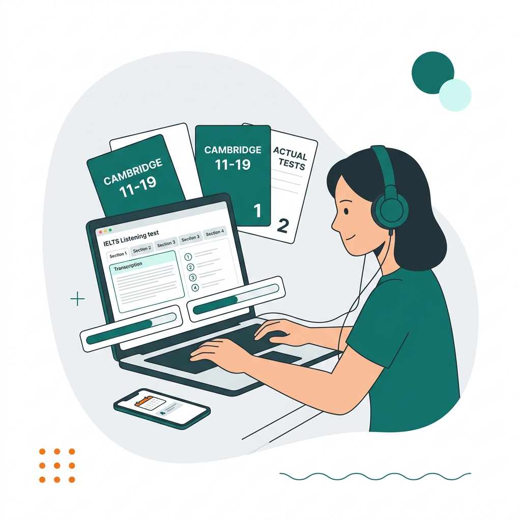 Kho đề Listening IELTS sát đề thi thật.