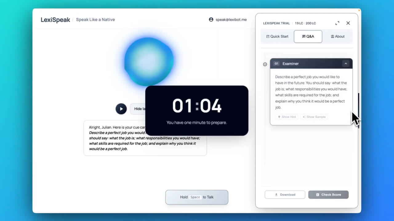 IELTS Speaking Practice