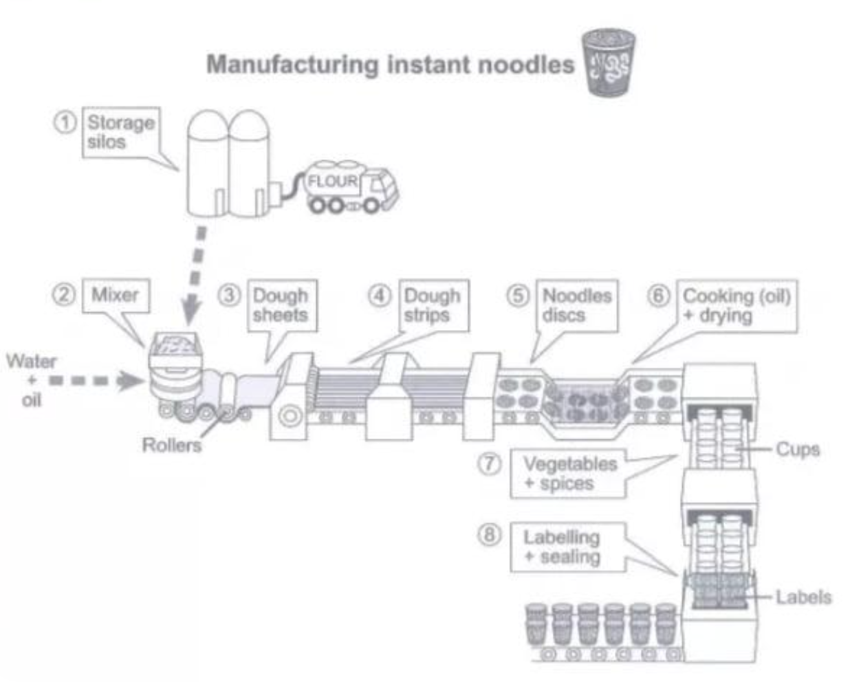 Cambridge 15 Test 3 Task 1 — Process Diagram